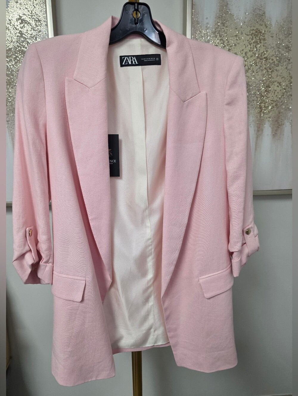 Zara Linen Blazer